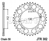 JT Rear Sprocket 302.41