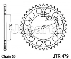 JT Rear Sprocket 479.42