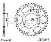 JT Rear Sprocket 816.43