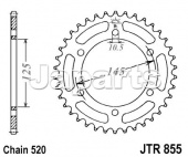 JT Rear Sprocket 855.46