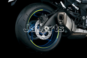 Wheel decals met S logo