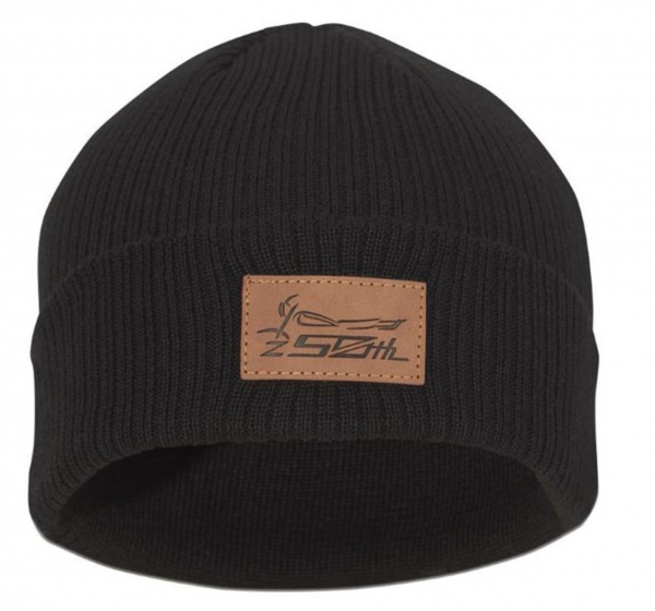 Z-50th Black Beanie