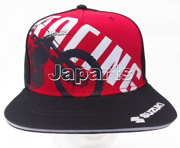 KIDS CAP RED BLACK