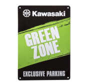 Kawasaki Green Zone Parking Sign