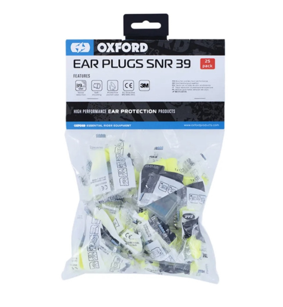 Oxford Earplugs SNR 39 (25 stuks)