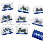 Paddock Blue Bike Magnet Set