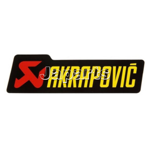 Akrapovic Sticker 11,5x 3,5 cm