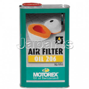 MOTOREX LUCHTFILTER OLIE 206 ( PER 1 LITER )