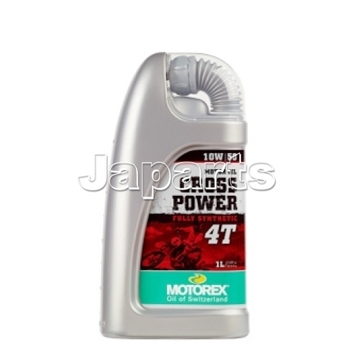 MOTOREX CROSS POWER 4T 10W/50 ( 1 LITER VERPAKKING