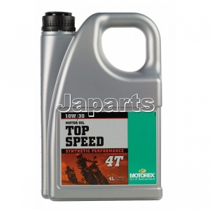 MOTOREX TOP SPEED 4T SAE 10W/30 ( 4 LTR )