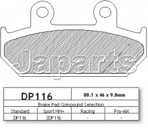 DP 116 REMBLOKKEN V