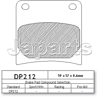 DP 212 REMBLOKKEN V+A