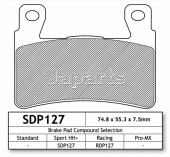 DP REMBLOK SPORT HH+ UITVOERING CBR600/900 div bouwjaren,VTR1000, CB1100/1300