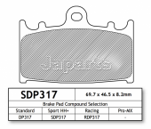 SDP 317 Brakepadkit Sport