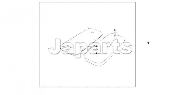 Honda ST1100 Knie Pad Set