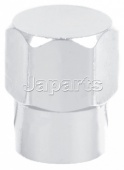 Motrax Aluminium valve caps Silver (8 stuks)