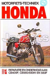 Honda CB400/550 1973-1977 Motorfietstechniek